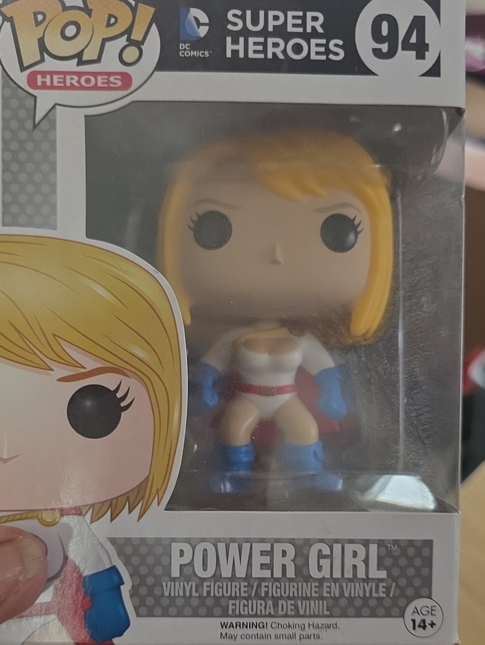 Funko Power Girl Pop! Vinyl Figure - White, Blue, Blonde